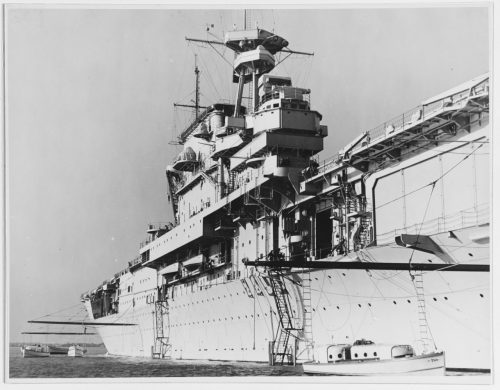 President Roosevelt orders two battleships to be built